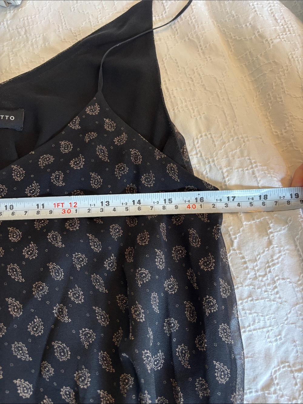 Dennis Merotto 100% Silk Black midi Dress Cocktail Formal, Quiet Luxury Size S - Picture 11 of 14